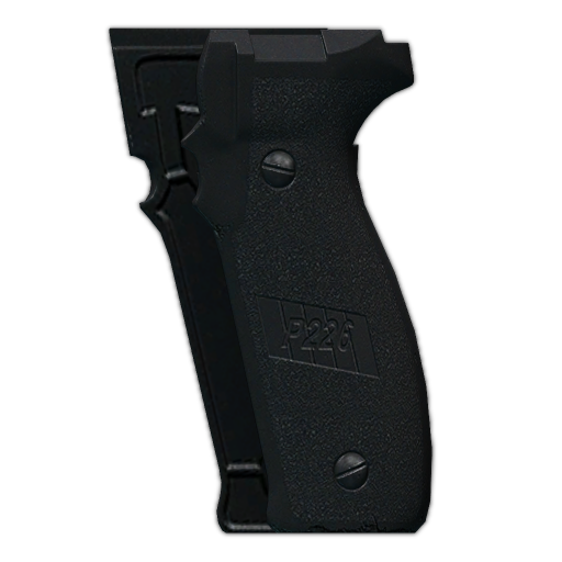 P226 polymer pistol grip (Black)