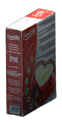 Pack of oat flakes