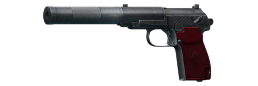 Pistola silenciada PB de 9x18 mm PM