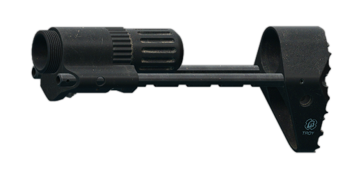 AR-15 TROY M7A1 PDW stock (Black)