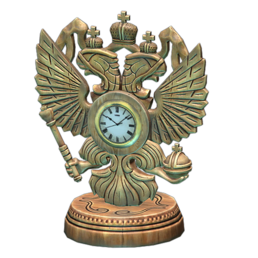 Wooden clock