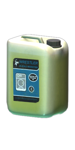 Alkaline cleaner for heat exchangers