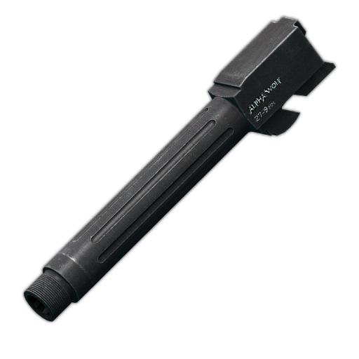 Cano Rosqueado para Glock 9x19 fabricado pela Lone Wolf