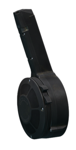 Glock 9x19 SGM Tactical 50-round drum magazine