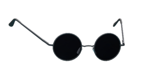 Runde Sonnenbrille