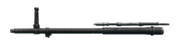 HK 416 5.56x45 20 inch barrel with flip-up front sight