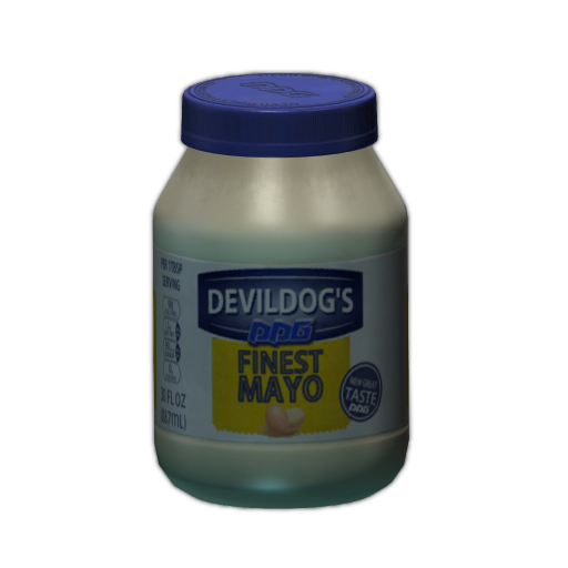 Jar of DevilDog mayo