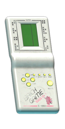 Tetriz portable game console