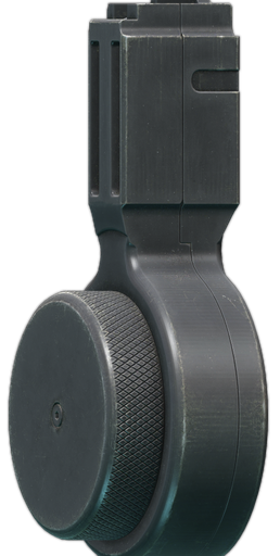50발, MPX 9x19 F5 MFG 드럼 탄창 