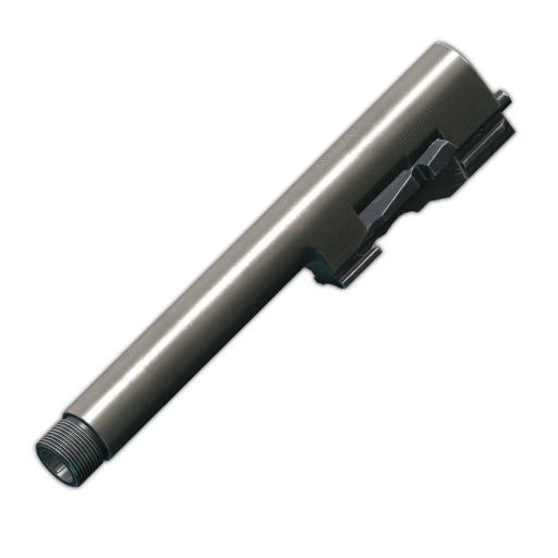 Cañón con rosca de 127 mm para M9A3 de 9x19 mm