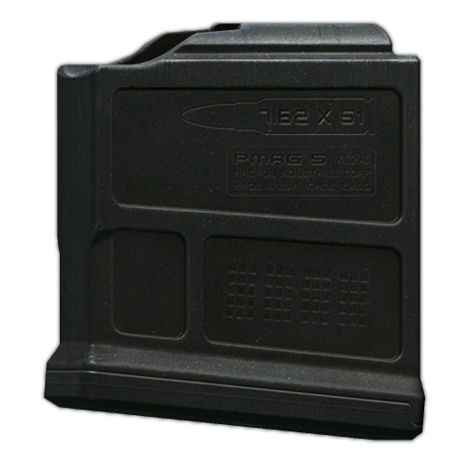 M700 7.62x51 Magpul PMAG AC 5-round magazine