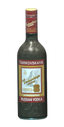 Bottle of Tarkovskaya vodka