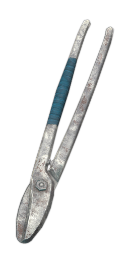 Metal cutting scissors