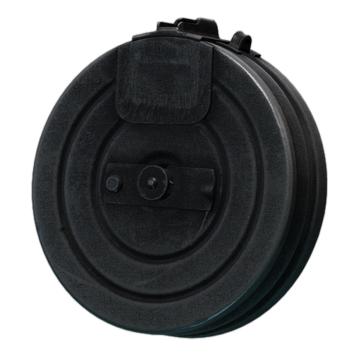 Carregador de 71 munições PPSh-41 7.62x25