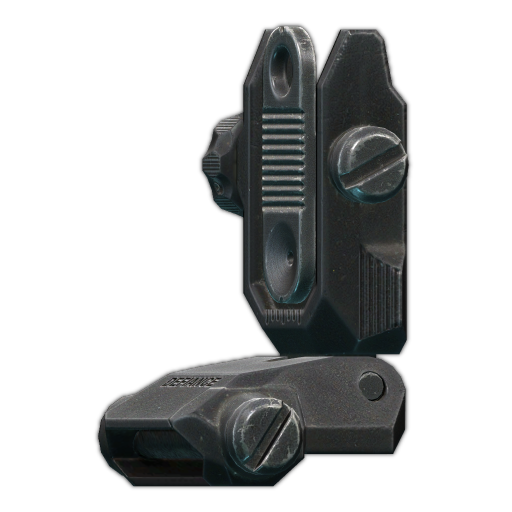 KRISS Defiance low profile flip-up rear sight