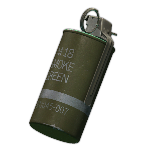 M18 smoke grenade (Green)