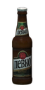 Bottle of Pevko Light beer