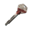 Abandoned factory marked key