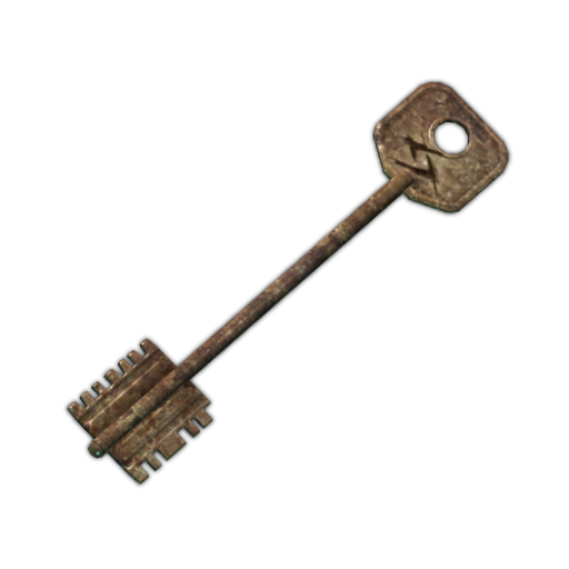 Mysterious room marked key