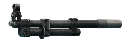 Abgesägter 350mm-Lauf für die 7,62x39mm RPD