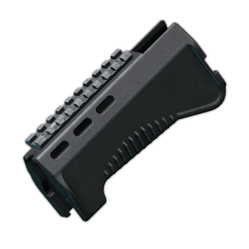 SR-3M Polymer-Handschutz mit Schienen (Schwarz)