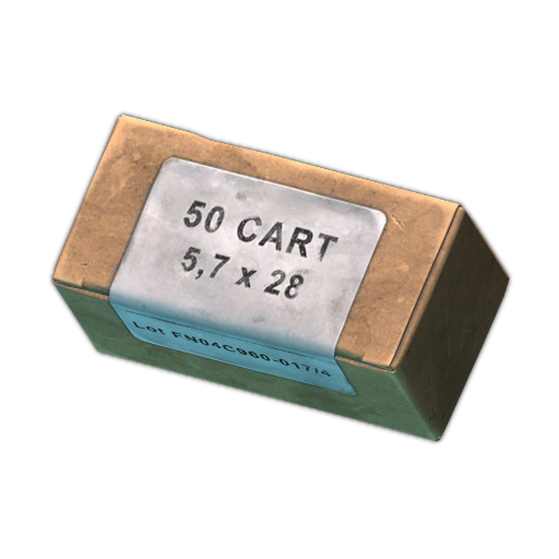 5,7x28mm SS198LF Munitionspackung (50 Geschosse)
