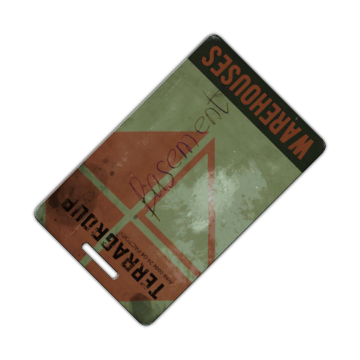 TerraGroup storage room keycard