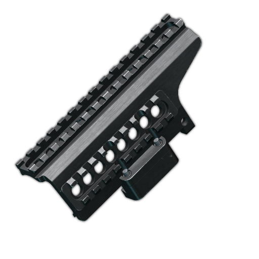 SR-3MP dovetail side rail (Black)