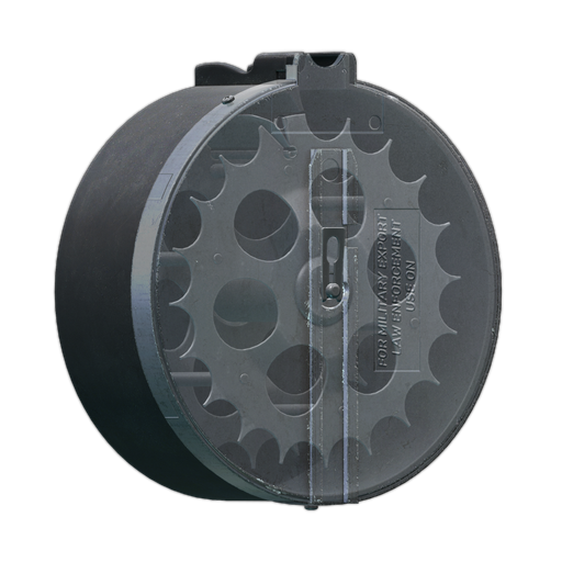 AA-12 12ga 20-round drum magazine