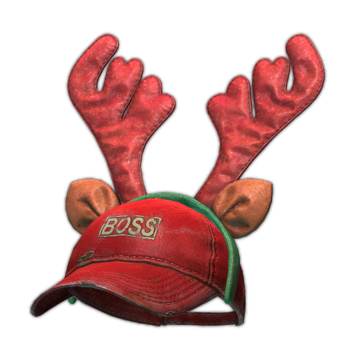 Hat with antlers