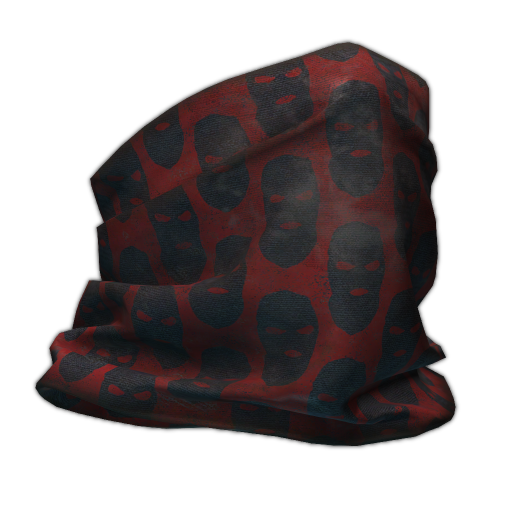 Mezza maschera inferiore (Passamontagna Rosso)
