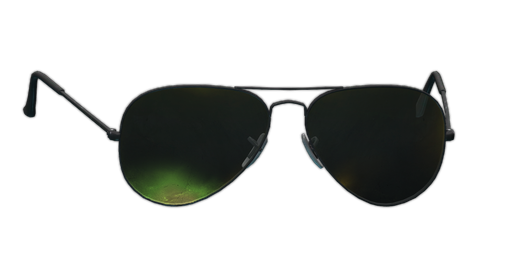 RayBench Aviator glasses (Green lenses)