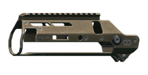 MDR BLK LBL ALX Bipod 16 handguard (FDE)