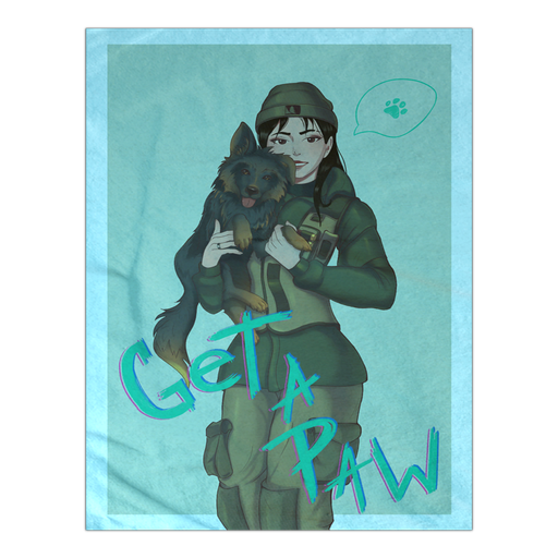 Плакат Get a Paw