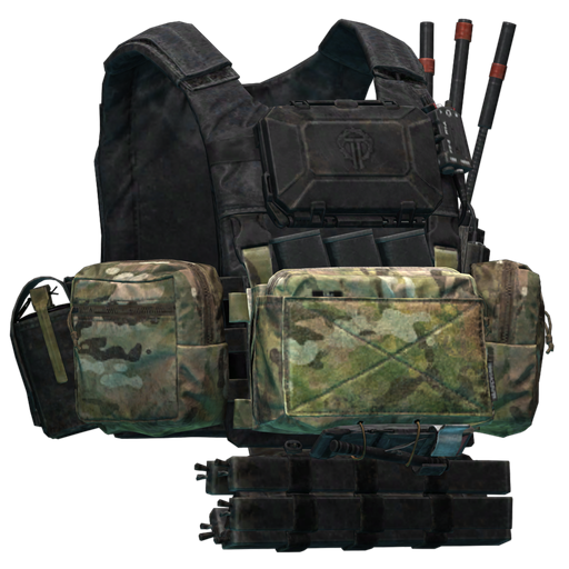 Porta piastre Spiritus Systems LV-119 (Black Division V2)