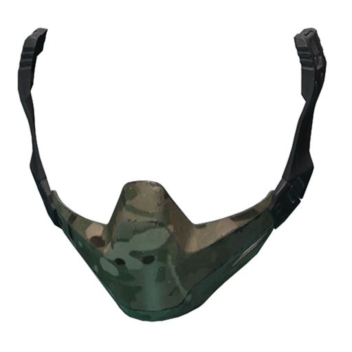 Galvion Caiman Hybrid Ballistic Mandible Guard (MultiCam)