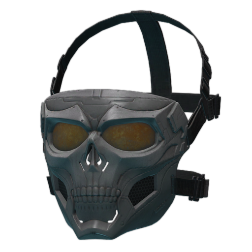 Maschera corazzata leggera Death Shadow (Grigia)