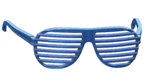 Shutter glasses (Blue)