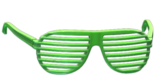 Shutter glasses (Green)
