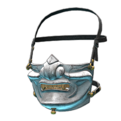 DevTaс Samurai Menpo Mask (White)