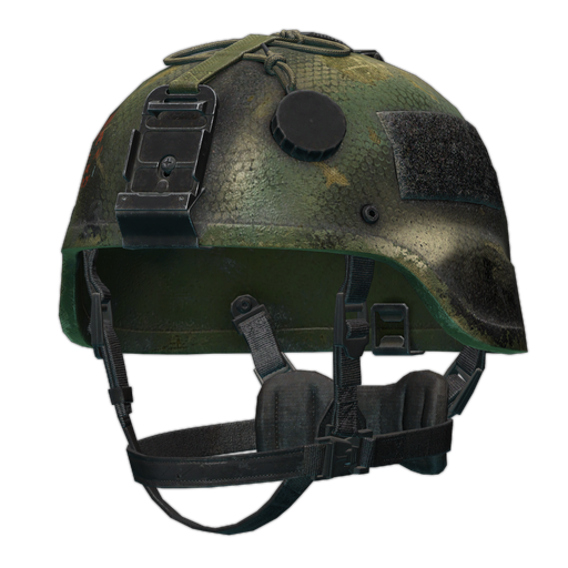 HighCom Striker ULACH IIIA helmet (Green Stripes)