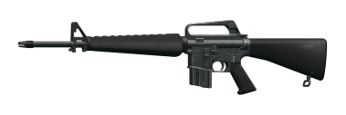 Colt M16A1 5.56x45 assault rifle