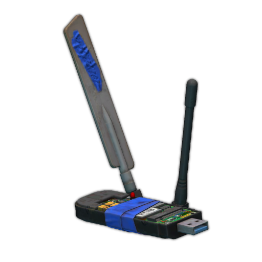 Local network hacking device