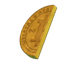Left half of a Physical Bitcoin