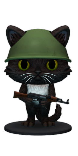 Hideout Cat figurine