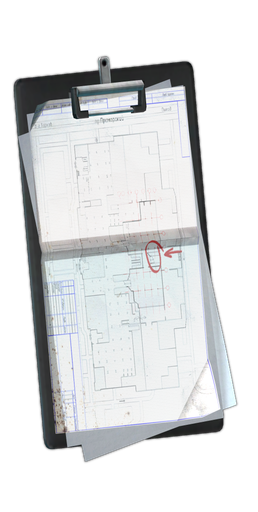 Interchange underground utility plan