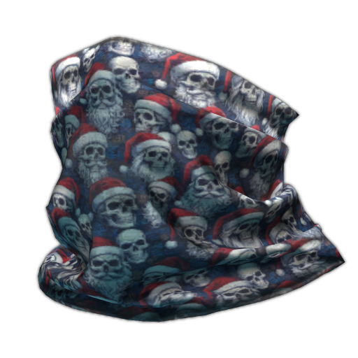 Lower half-mask (Skull Santa)