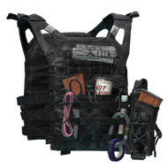 Tac-Kek JayPC plate carrier (Black)