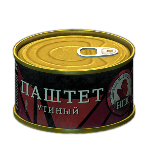 Can of duck pate