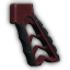 AR-15 Tyrant Designs MOD Chevron pistol grip (Red)